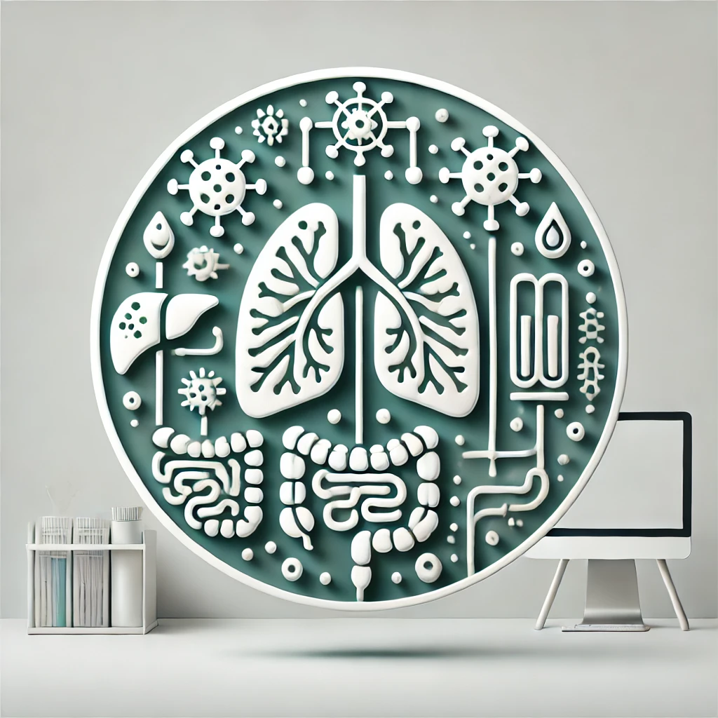 Microbial diseases by organ system