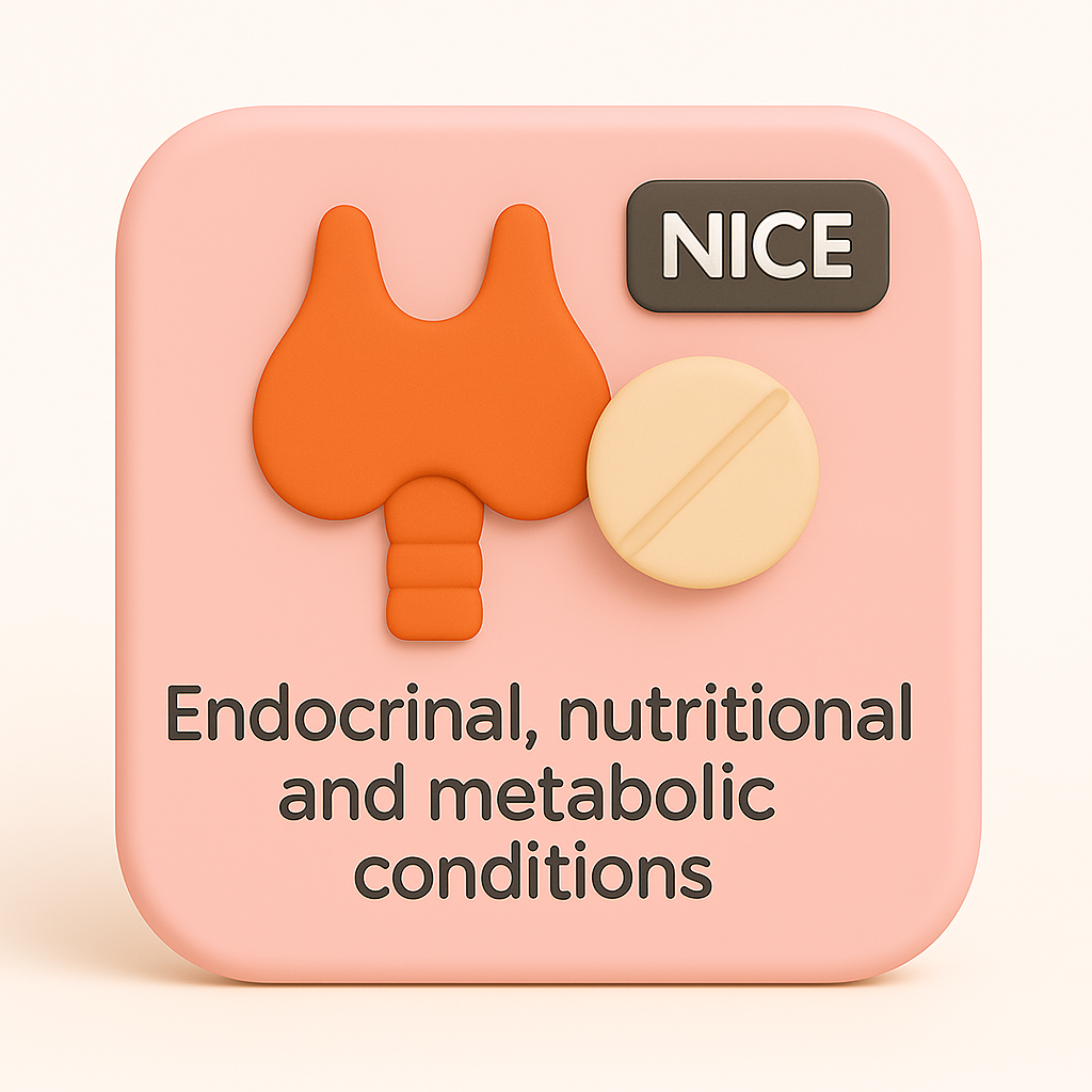 Endocrinal, nutritional and metabolic conditions