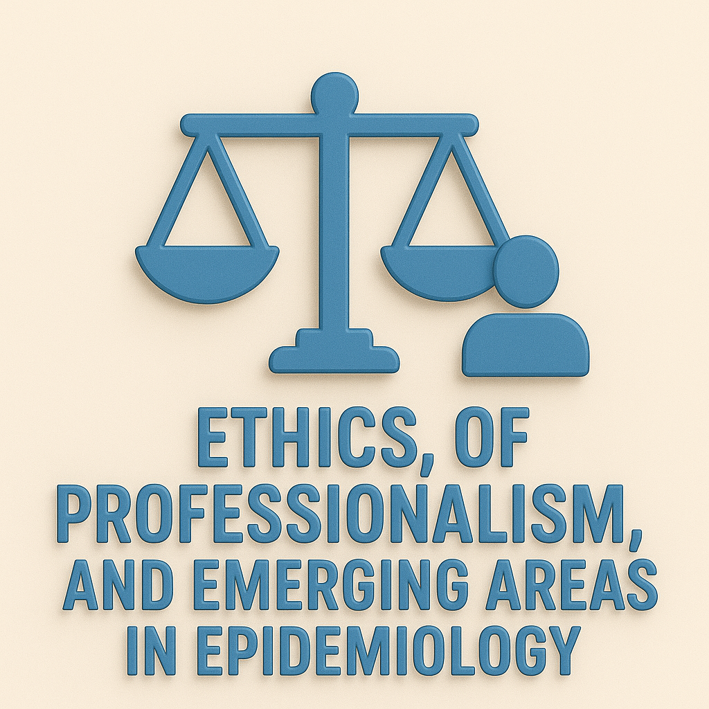 Ethics, Professionalism, and Emerging Areas in Epidemiology